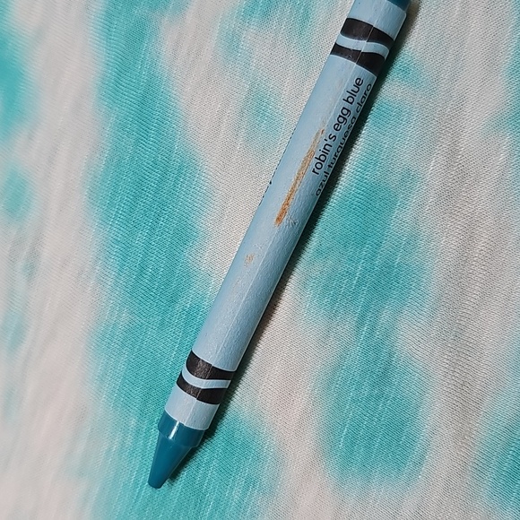 NWT LAmade TEAL TIE DYE V NECK CAP SLEEVED PULLOVER TEE - Picture 10 of 13